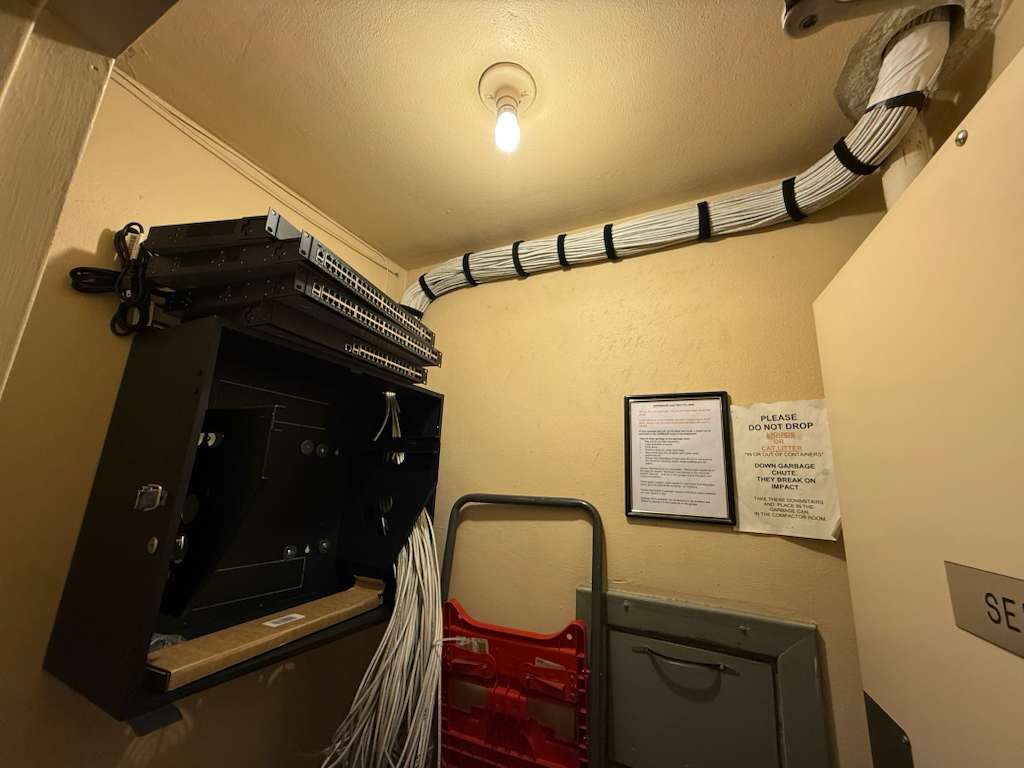 120-Unit Apartment Network Cabling Project in Seattle WA
