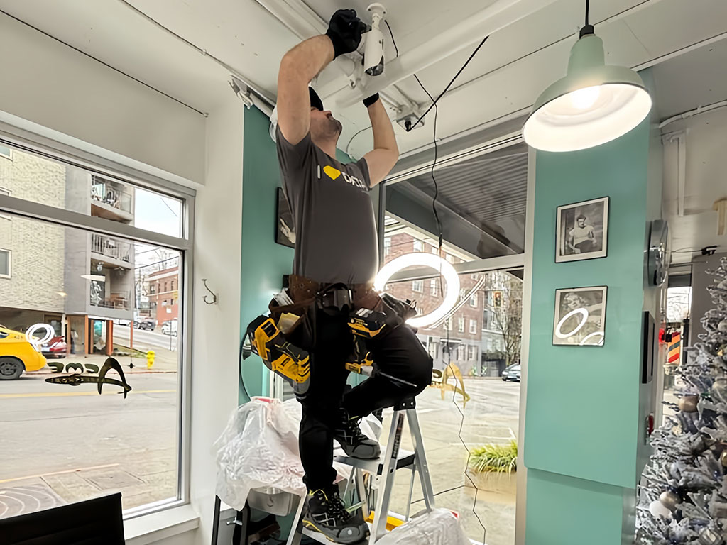 Barbershop Security Camera Installation in Seattle WA