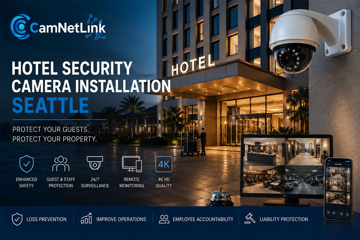 Hotel Security Camera Installation Seattle