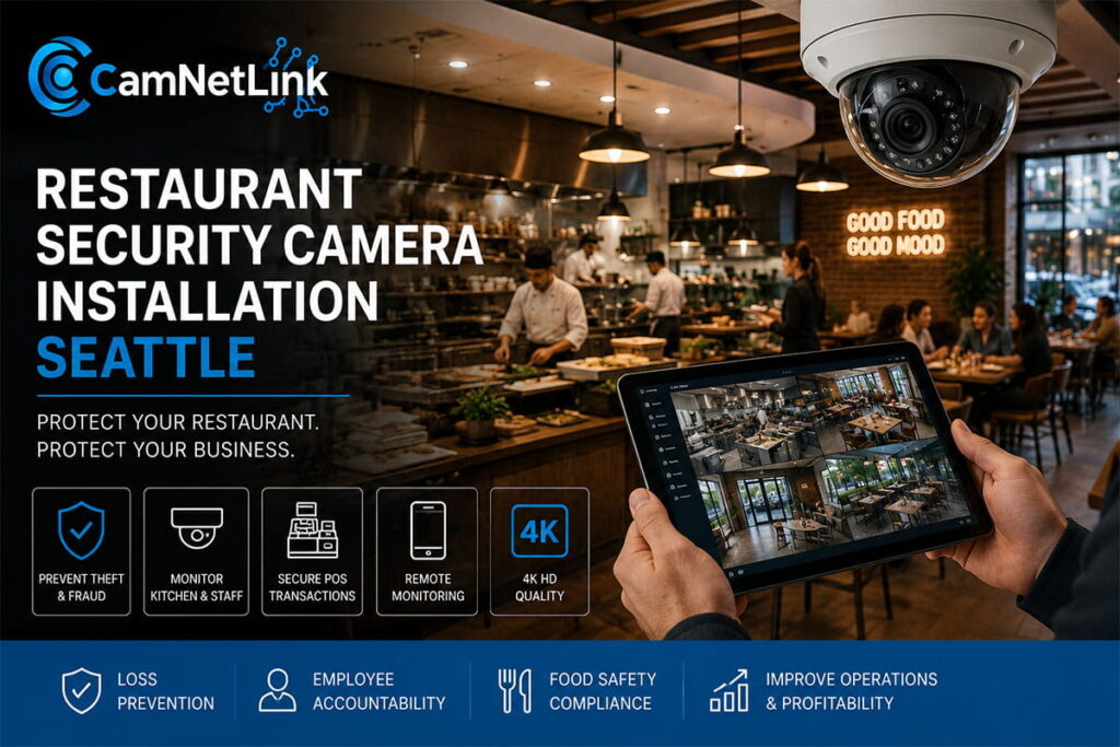 Restaurant Security Camera Installation Seattle