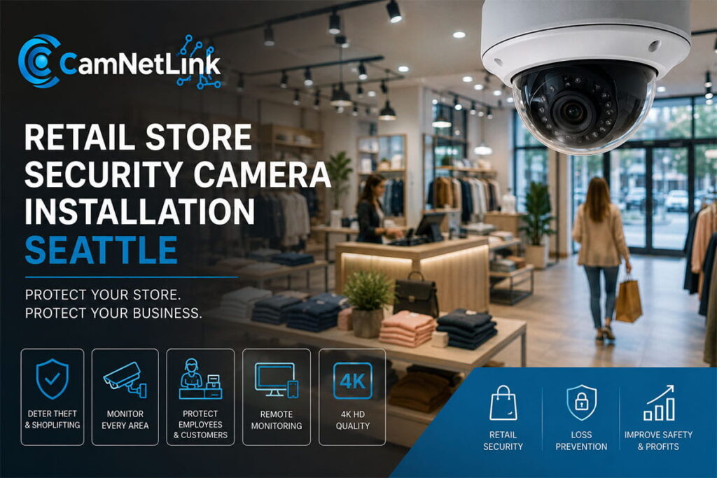 Retail Store Security Camera Installation Seattle