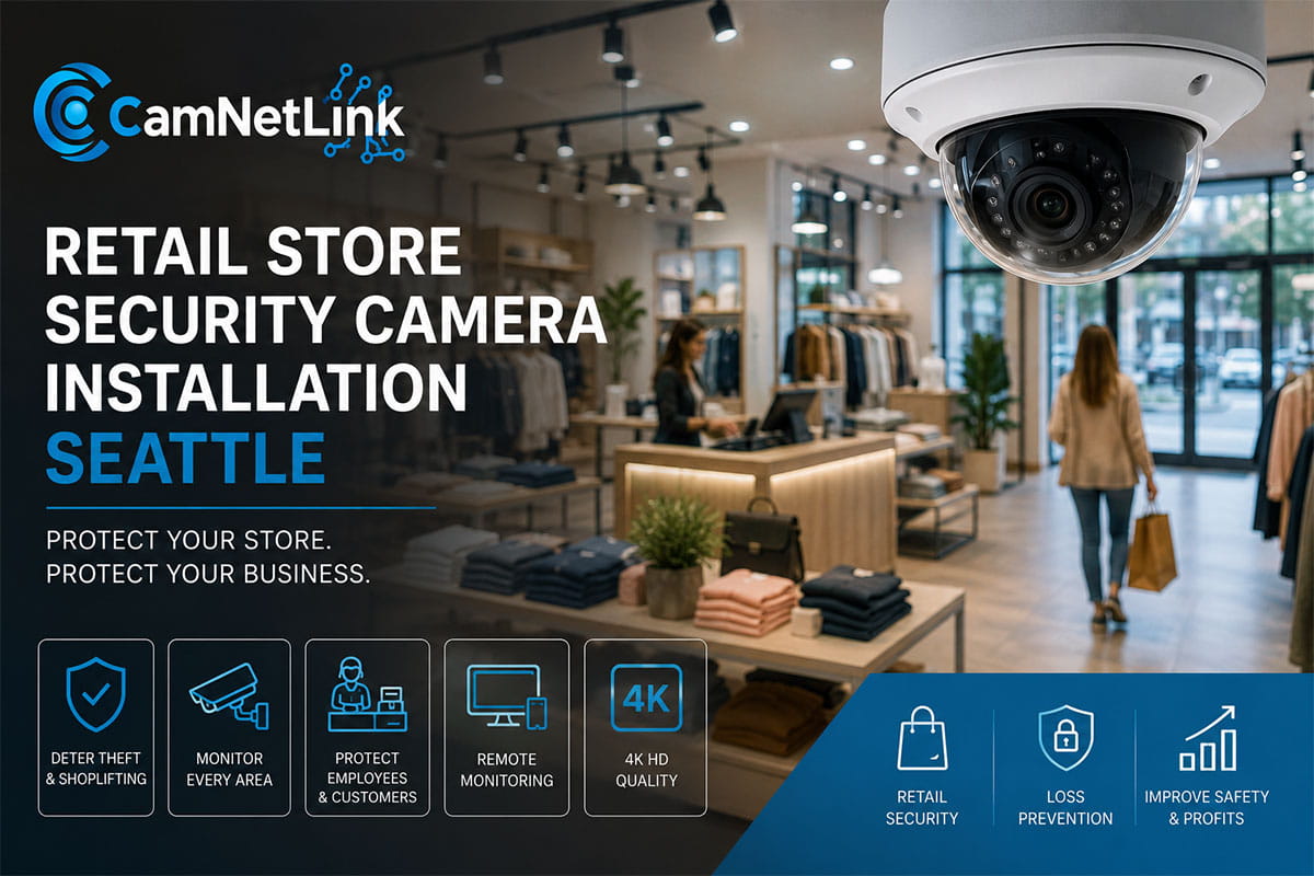 Retail Store Security Camera Installation Seattle