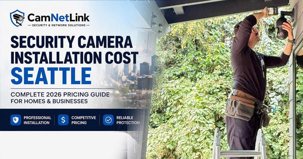 Security Camera Installation Cost Seattle