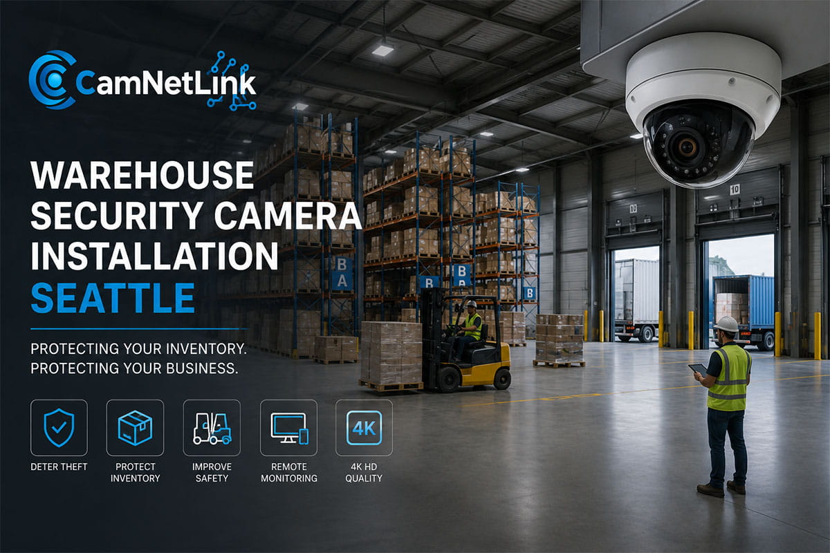 Warehouse Security Camera Installation Seattle