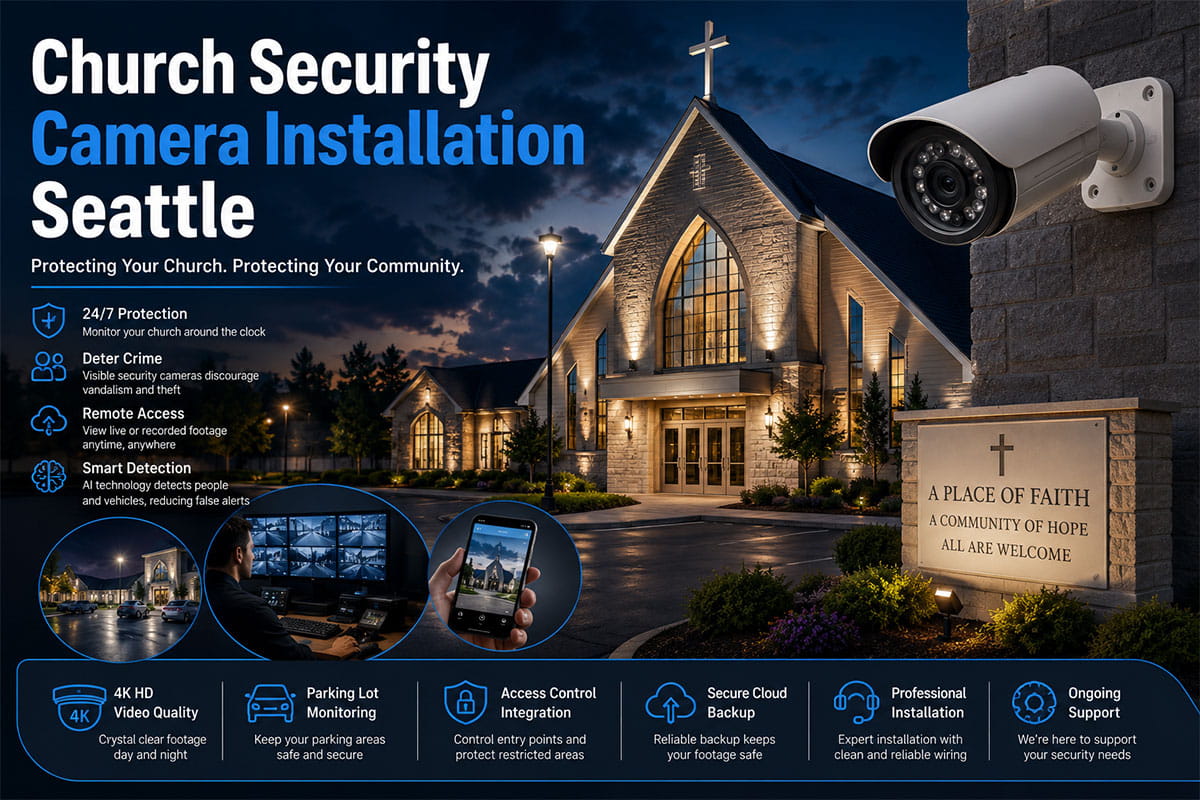 Church Security Camera Installation Seattle