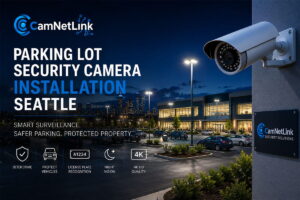 Parking Lot Security Camera Installation Seattle