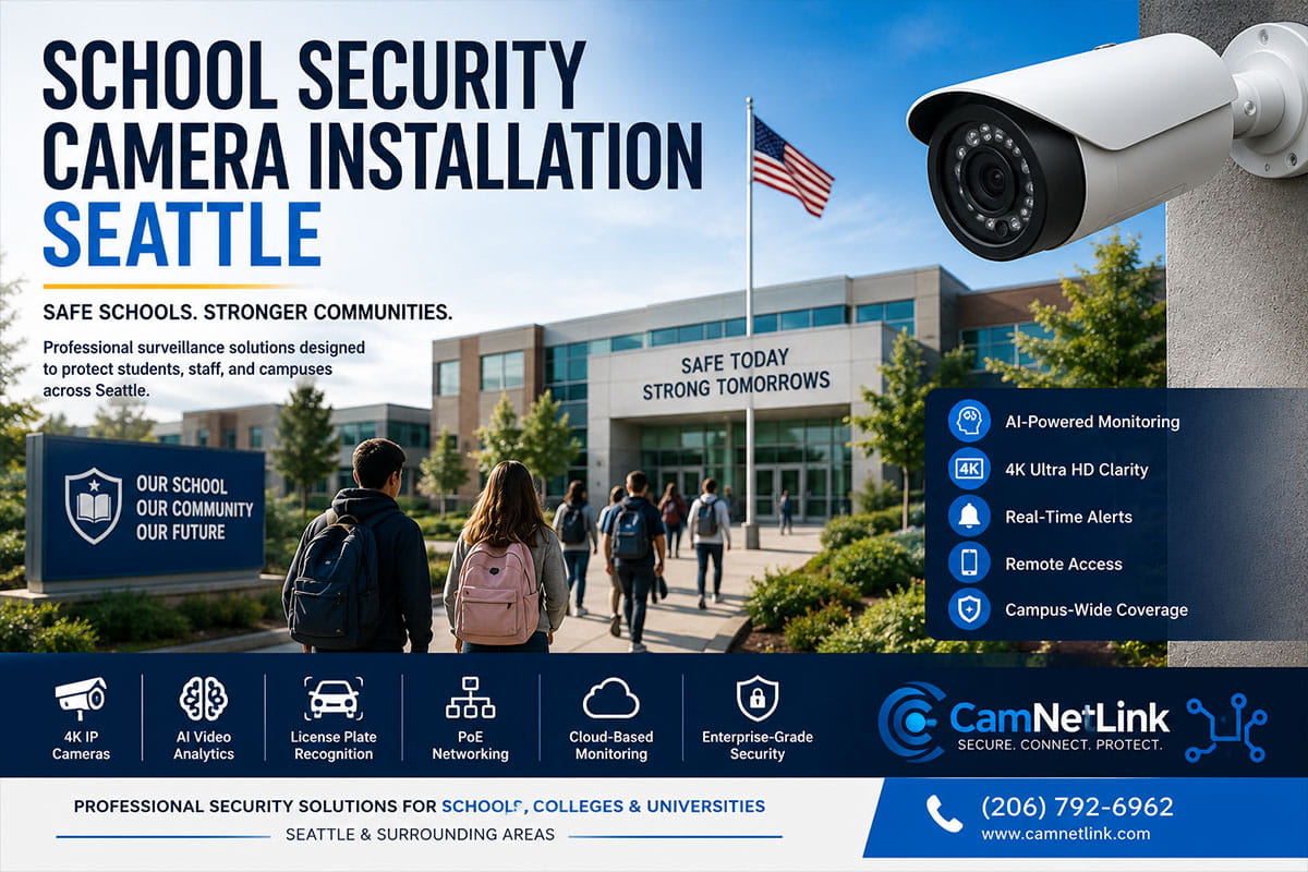 School Security Camera Installation Seattle